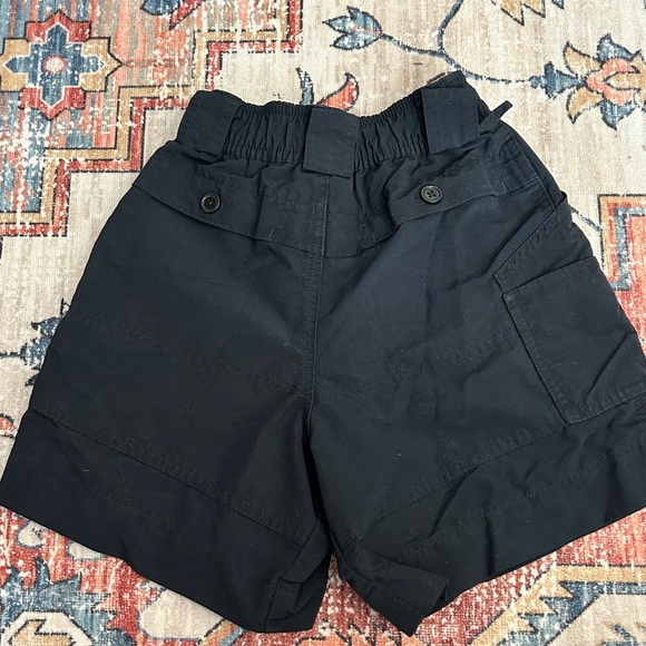 AFTCO Youth Shorts, Black, size 22 waist, great used condition - Picture 3 of 3